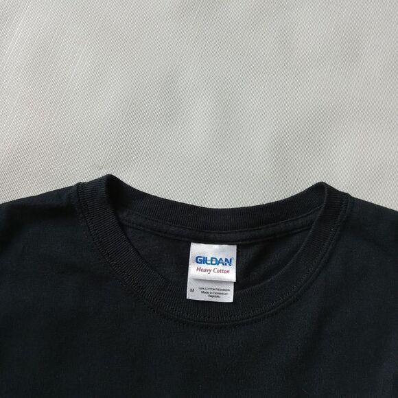 Gildan Black Betrayer F.T.M. Heavy Cotton Thrash Metal Band T-Shirt Adult Medium - Picture 9 of 12